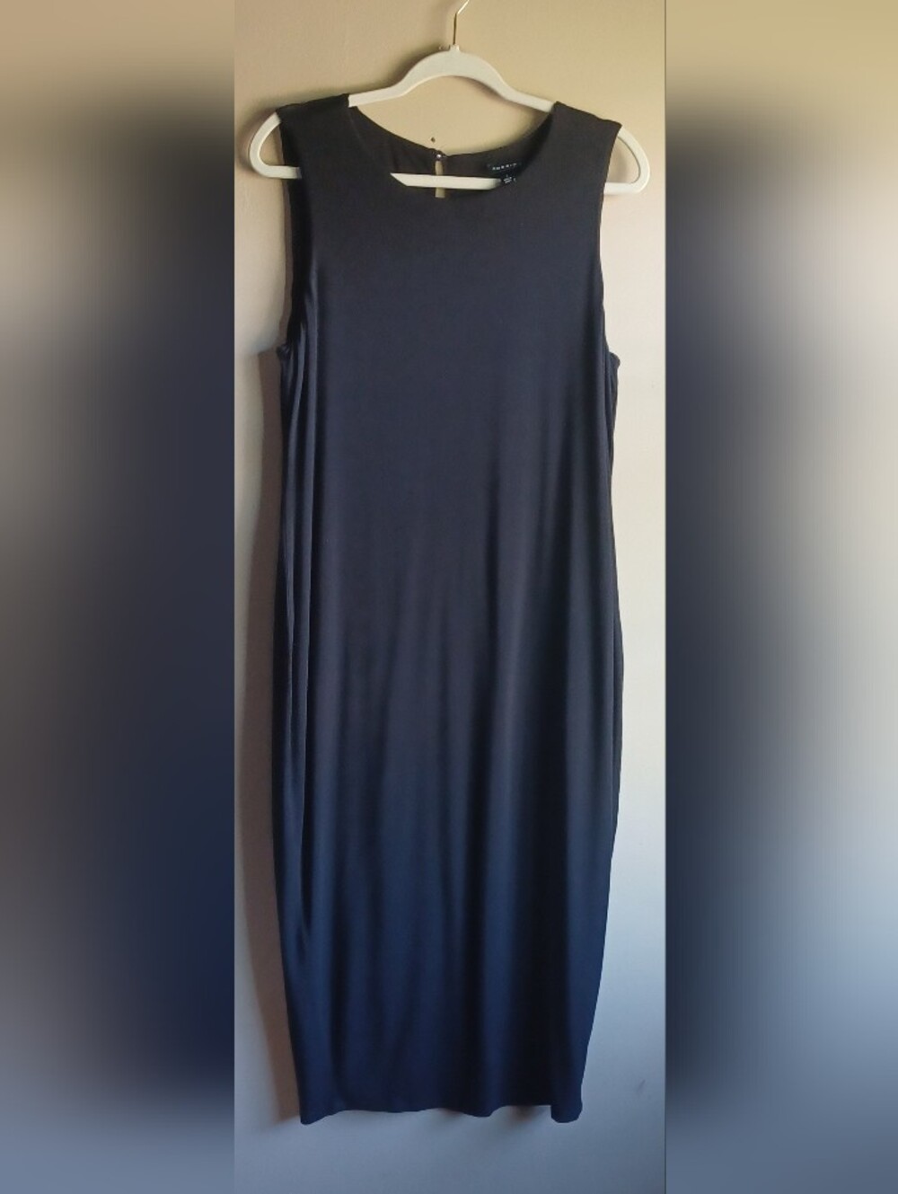 TORRID sleveeless Classic Midi Dress In Black Sz1=1X